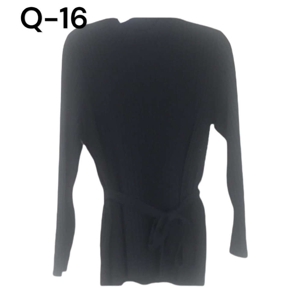 Lennie for Nina Leonard Black Sweater SzXL